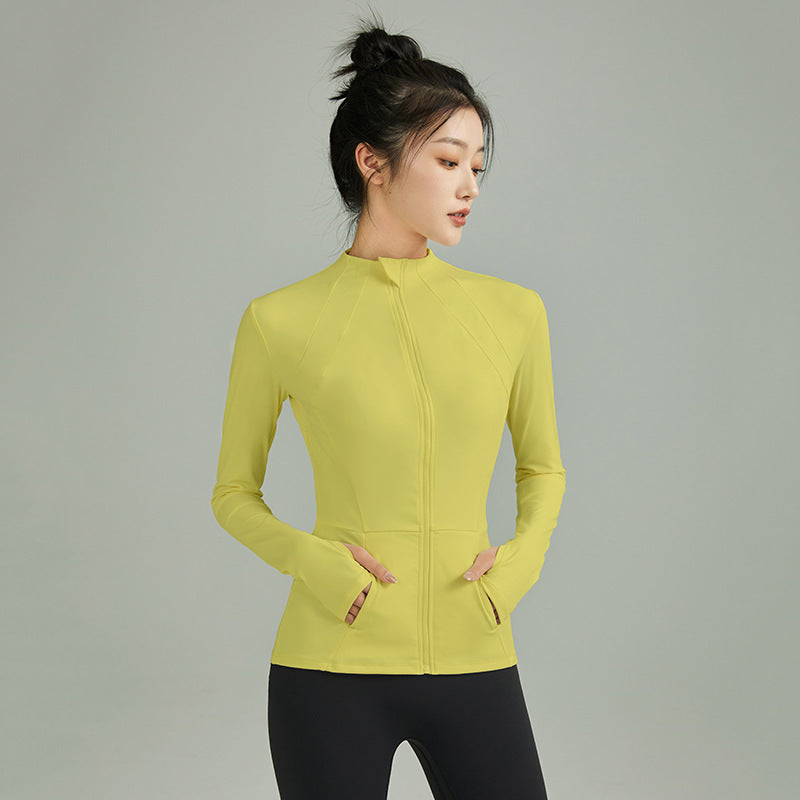 Vive Half Funnel-Neck Zip Top